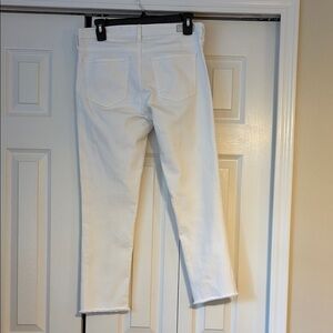 Women's AG Adriano Goldschmied White Jeans The Prima size 28 R